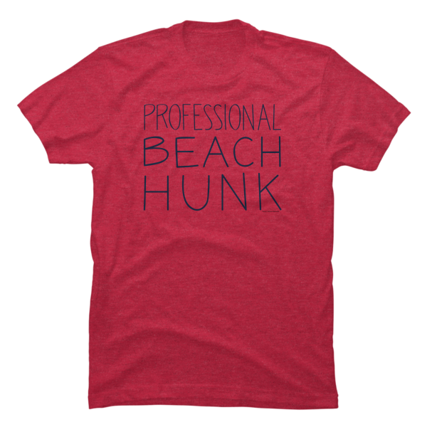 professional beach hunk shirt